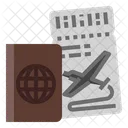 Ticket Passport Journey Icon