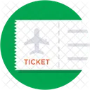 Ticket Travelling Pass Icon