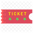 Ticket Cinema Fare Icon