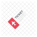 Ticket Flight Travel Icon