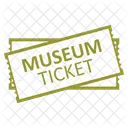 Ticket Museum Entry Icon