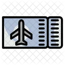 Ticket Tourist Airport Icon