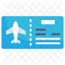 Ticket Tourism Boarding Pass Icon