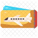 Ticket Airplane Plane Ticket Icon