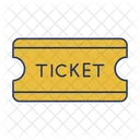 Ticket Pass Entertainment Icon