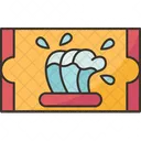 Ticket Water Park Icon