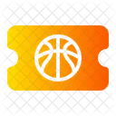 Ticket Basketball Pass Icon