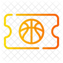 Ticket Basketball Pass Icon