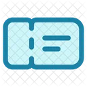 Ticket Travel Holiday Icon