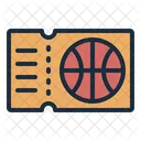 Ticket Basketball Sport Icon