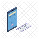 Ticket Booking Reservation Icon
