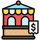 Ticket Booth Ticket Counter Ticket Window Icon
