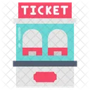 Ticket Booth Box Office Event Tickets Icon