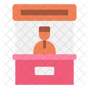 Ticket Booth Ticket Counter Ticket Window Icon