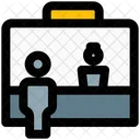 Ticket Center Ticket Booth Ticket Counter Icon