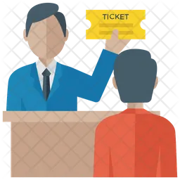 Ticket Counter  Icon