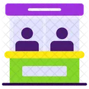 Ticket Counter Ticket Booth Ticket Office Icon