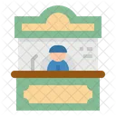 Office Ticket Commerce Icon