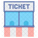 Ticket Counter Ticket Window Ticket Booth Icon
