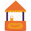 Ticket Counter Night Fair  Icon