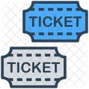 Travel Ticket Cinema Icon