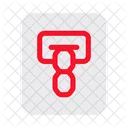 Ticket Machine Kiosk Icon