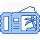 Ticket Pass Travel Icon