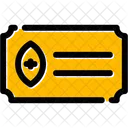 Ticket Soccer Football Icon