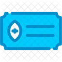 Ticket Soccer Football Icon