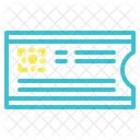 Ticket Admission Platform Icon