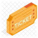 Ticket Event Entry Icon
