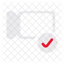 Ticket Approval Pass Icon