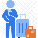 Ticket Checking Boarding Icon
