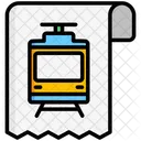 Ticket Travel Coupon Icône