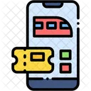 Ticket Digital Ticket Electronic Ticket Icon