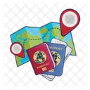 Passport Passport Book Travel Icon
