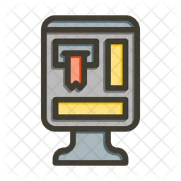 Ticket Machine  Icon