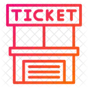 Ticket Office Booth Box Office Icon