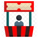 Ticket Box Ticket Office Ticket Booth Icon