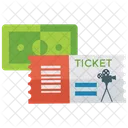 Ticket Price Movie Ticket Icon