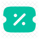 Ticket Sale Ticket Discount Discount Icon