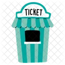 Ticket stall  Icon
