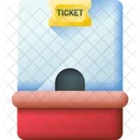Ticket Stand Ticket Ticket Booth Icon