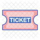 Ticketing Raffle Stub Icon