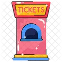 Counter Ticket Business Icon