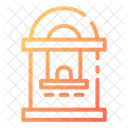 Ticketschalter Ticket Fenster Symbol