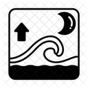 Tide Water Sea Icon