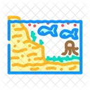 Tide Pool Ecosystem Icon