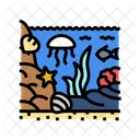 Tide Pool Ecosystem Icon