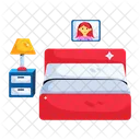 Tidy Bed Bed Bedroom Icon